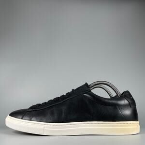 Oliver Cabell Low 1 Men's US 9 EU 42 Black Leather Casual Lace Up Sneakers Shoes